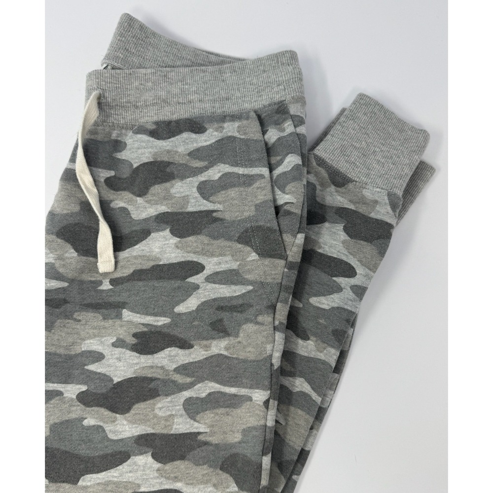 Amazon Essentials Women's XS Gray Camo Jogger Sweatpants Camouflage